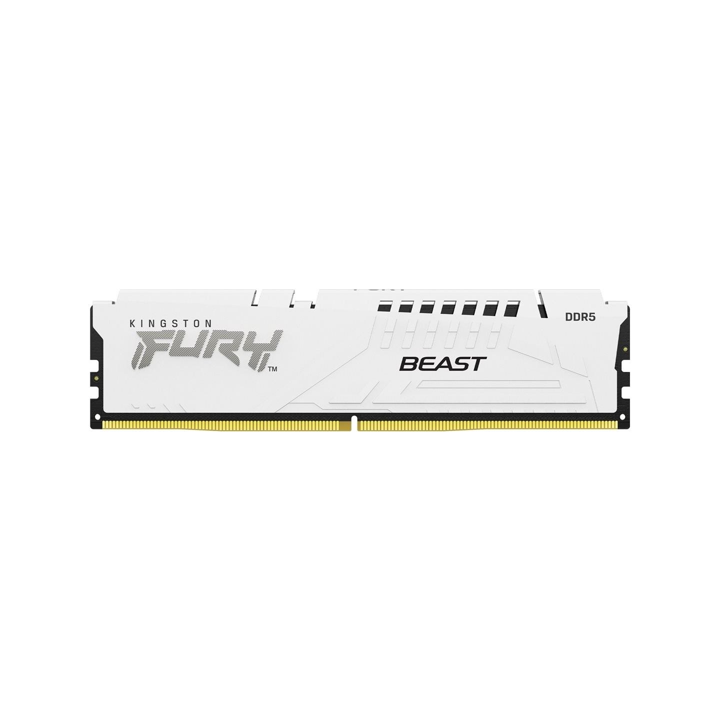 Kingston KF560C30BWE-32 32GB 6000MT/s DDR5 CL30 DIMM FURY Beast White EXPO | Kingston