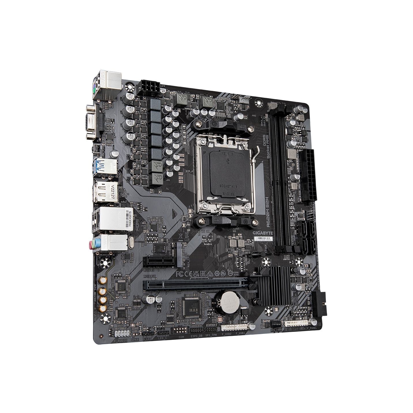 Gigabyte A620M S2H AM5 DDR5 mATX MB