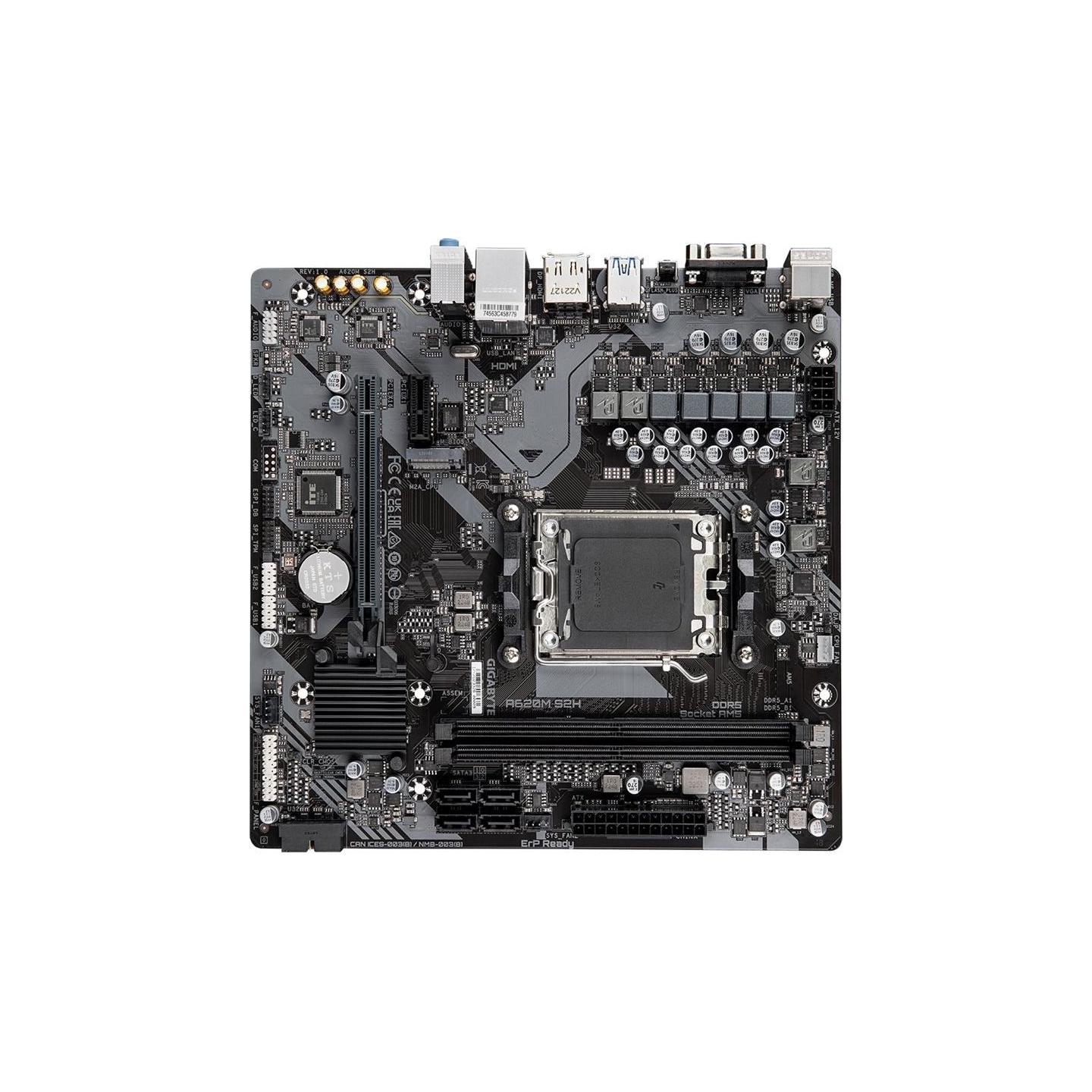 Gigabyte A620M S2H AM5 DDR5 mATX MB