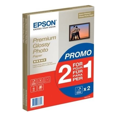 Epson Premium Glossy Photo Paper 30 sheets | Photo | White | 255 g/m² | A4
