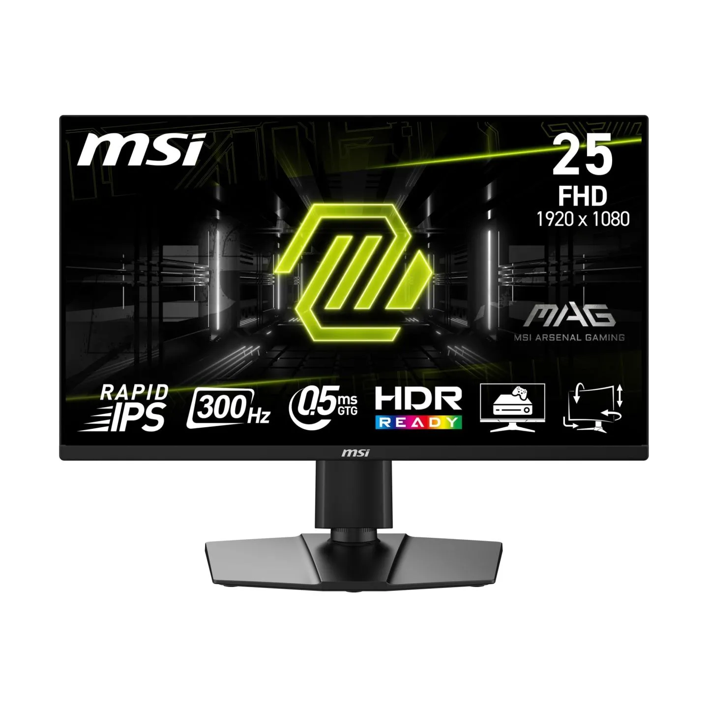 MSI LCD Monitor|MSI|24.5 "|1920 x 1080 pixels|Full HD|Native aspect ratio 16:9|Flat|MAG255PXF