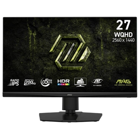 MSI LCD Monitor|MSI|27 "|2560 x 1440 pixels|Wide Quad HD|Native aspect ratio 16:9|LED|Flat|MAG272QPFE20