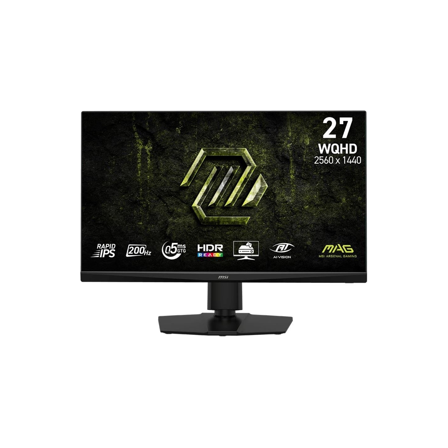 MSI LCD Monitor|MSI|27 "|2560 x 1440 pixels|Wide Quad HD|Native aspect ratio 16:9|LED|Flat|MAG272QPFE20