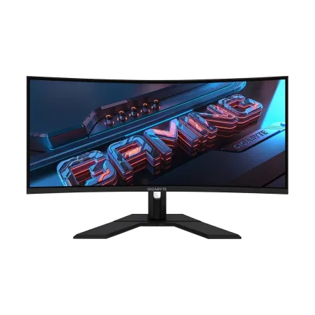 Gigabyte | GS34WQC A | 34 " | SS VA | WQHD | 120 Hz | 1 ms | 3440 x 1440 pixels | 300 cd/m² | HDMI ports quantity 1