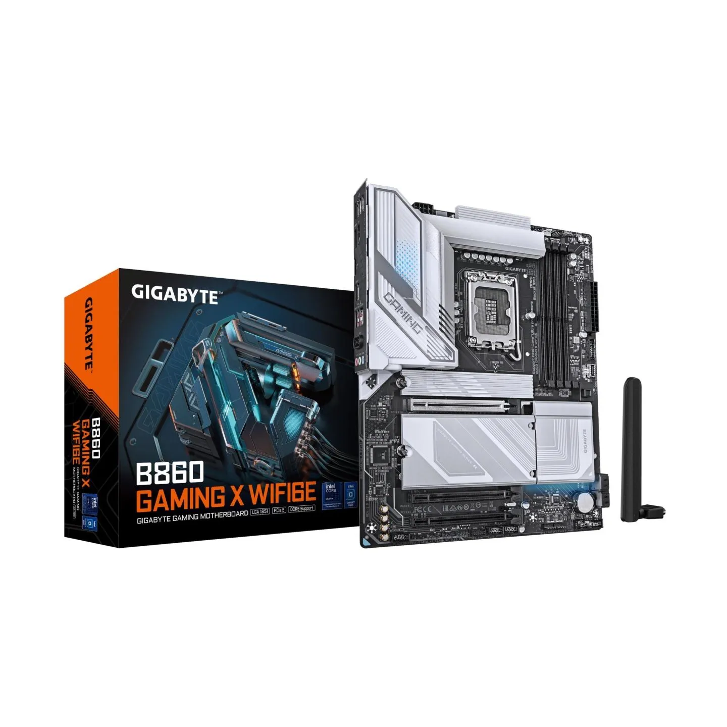 Gigabyte Mainboard|GIGABYTE|Intel B860 Express|LGA1851|ATX|Memory DDR5|Memory slots 4|1xPCI-Express 16x|2xM.2|1xHDMI|1xDisplayPo