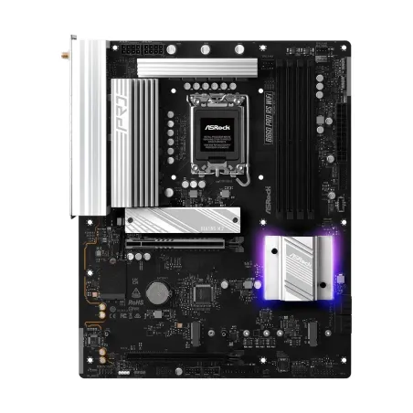 Asrock Mainboard|ASROCK|Memory DDR5|Memory slots 4|1xPCI-Express 4.0 16x|1xPCI-Express 5.0 16x|1xM.2|1xHDMI|1xDisplayPort|1xAudi