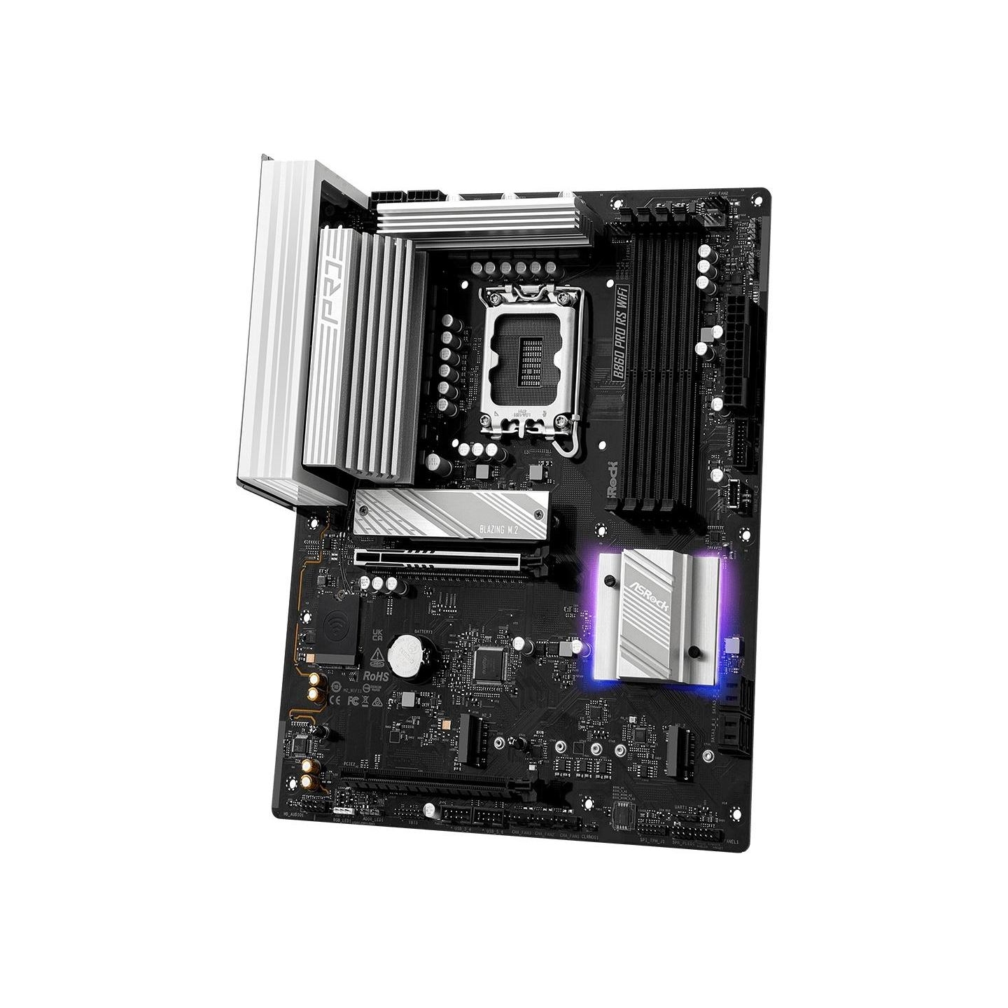 Asrock Mainboard|ASROCK|Memory DDR5|Memory slots 4|1xPCI-Express 4.0 16x|1xPCI-Express 5.0 16x|1xM.2|1xHDMI|1xDisplayPort|1xAudi
