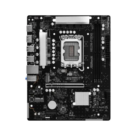 Asrock Mainboard|ASROCK|Intel H810|LGA 1851 (Socket V1)|micro ATX|RAM DDR5-SDRAM|2xSlots|1xNumber of M.2 (M) slots|H810M-PGEN5