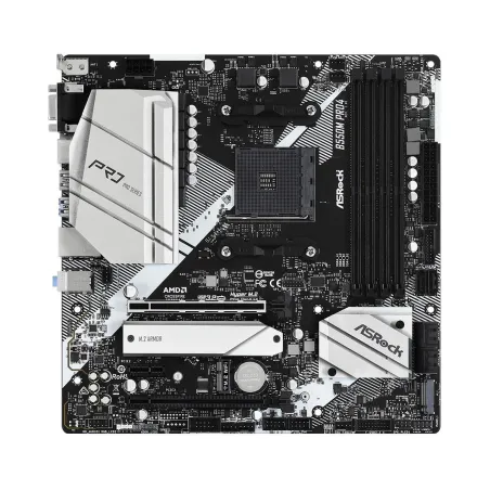 Asrock Mainboard|ASROCK|AMD B550|SAM4|MicroATX|1xPCI-Express 3.0 1x|1xPCI-Express 3.0 16x|1xM.2|1xPCI-Express 4.0 16x|Memory DDR