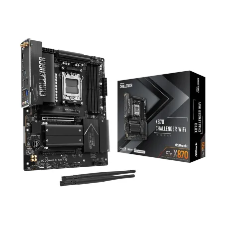 Asrock Mainboard|ASROCK|AMD X870|Socket AM5|ATX|RAM DDR5-SDRAM|4xSlots|Wi-Fi Yes|Bluetooth Yes|1xNumber of M.2 (M) slots|X870CHA