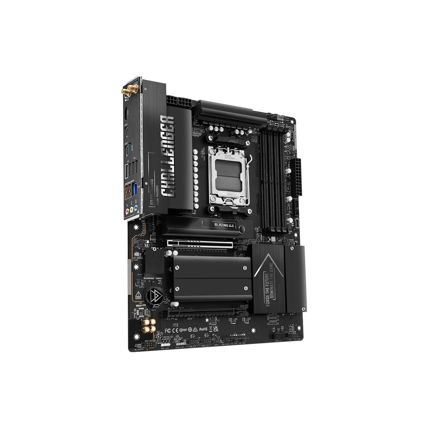 Asrock Mainboard|ASROCK|AMD X870|Socket AM5|ATX|RAM DDR5-SDRAM|4xSlots|Wi-Fi Yes|Bluetooth Yes|1xNumber of M.2 (M) slots|X870CHA
