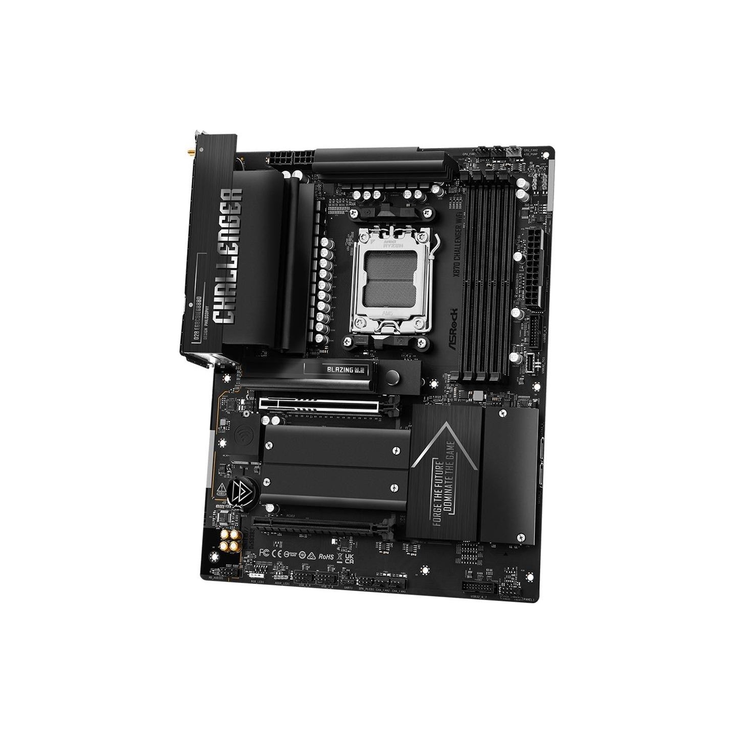 Asrock Mainboard|ASROCK|AMD X870|Socket AM5|ATX|RAM DDR5-SDRAM|4xSlots|Wi-Fi Yes|Bluetooth Yes|1xNumber of M.2 (M) slots|X870CHA