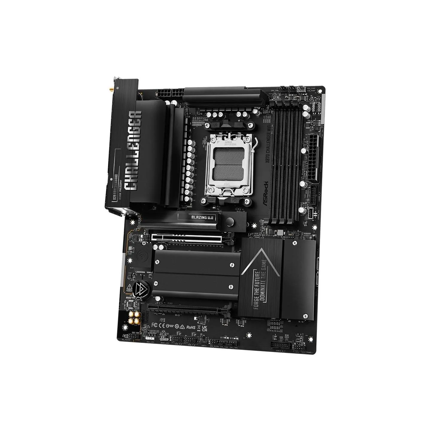 Asrock Mainboard|ASROCK|AMD X870|Socket AM5|ATX|RAM DDR5-SDRAM|4xSlots|Wi-Fi Yes|Bluetooth Yes|1xNumber of M.2 (M) slots|X870CHA