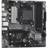 Asrock Mainboard|ASROCK|AMD B550|SAM4|MicroATX|1xPCI-Express 3.0 1x|1xPCI-Express 3.0 4x|2xM.2|1xPCI-Express 4.0 16x|Memory DDR4