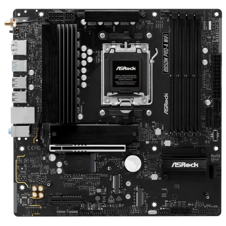 Asrock Mainboard|ASROCK|1xPCI-Express 4.0 4x	|1xPCI-Express 5.0 16x|1xM.2|1xHDMI|1xDisplayPort|1xAudio-In|1xAudio-Out|1xMicropho