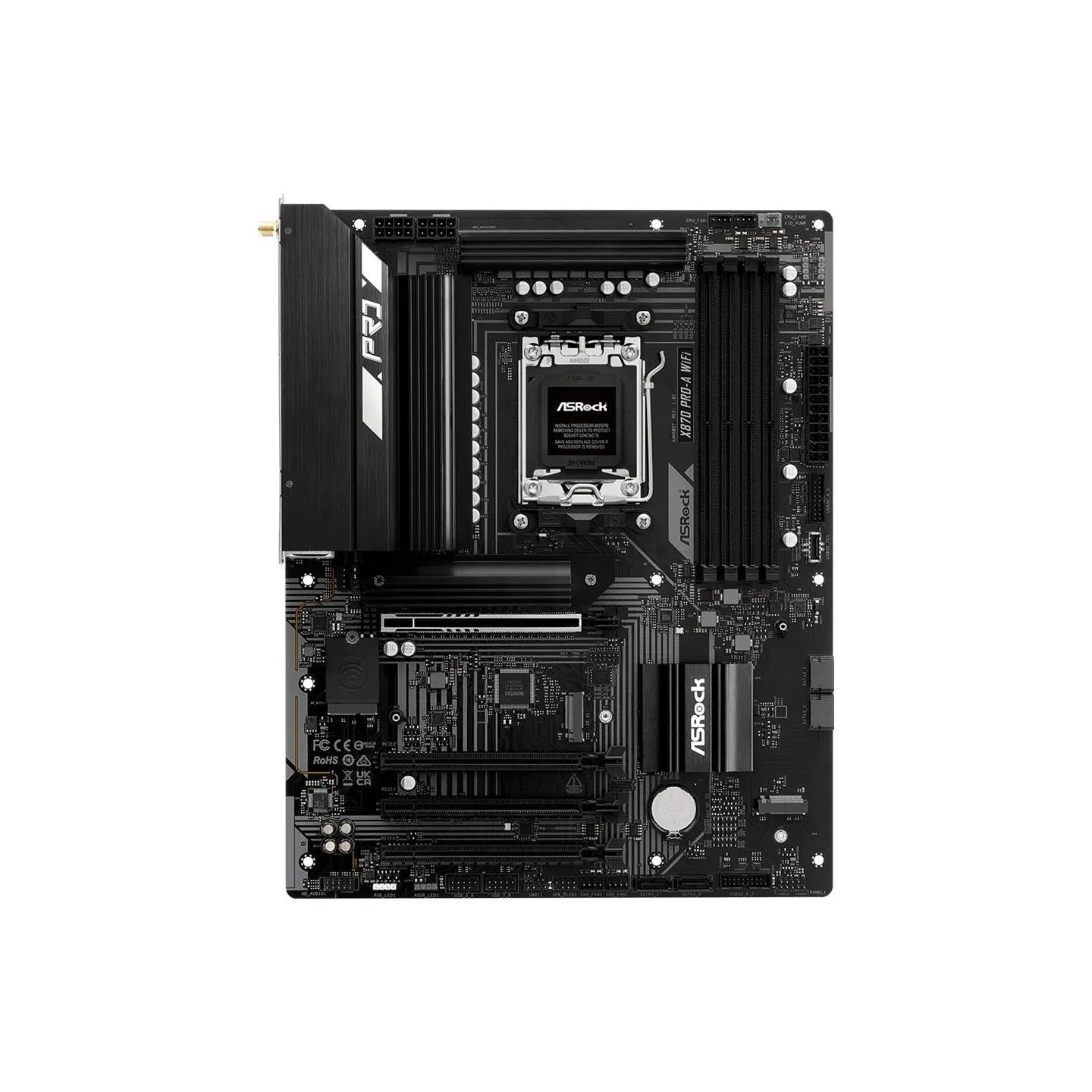 Asrock Mainboard|ASROCK|AMD X870|SAM5|ATX|Memory DDR5|Memory slots 4|X870PRO-AWIFI
