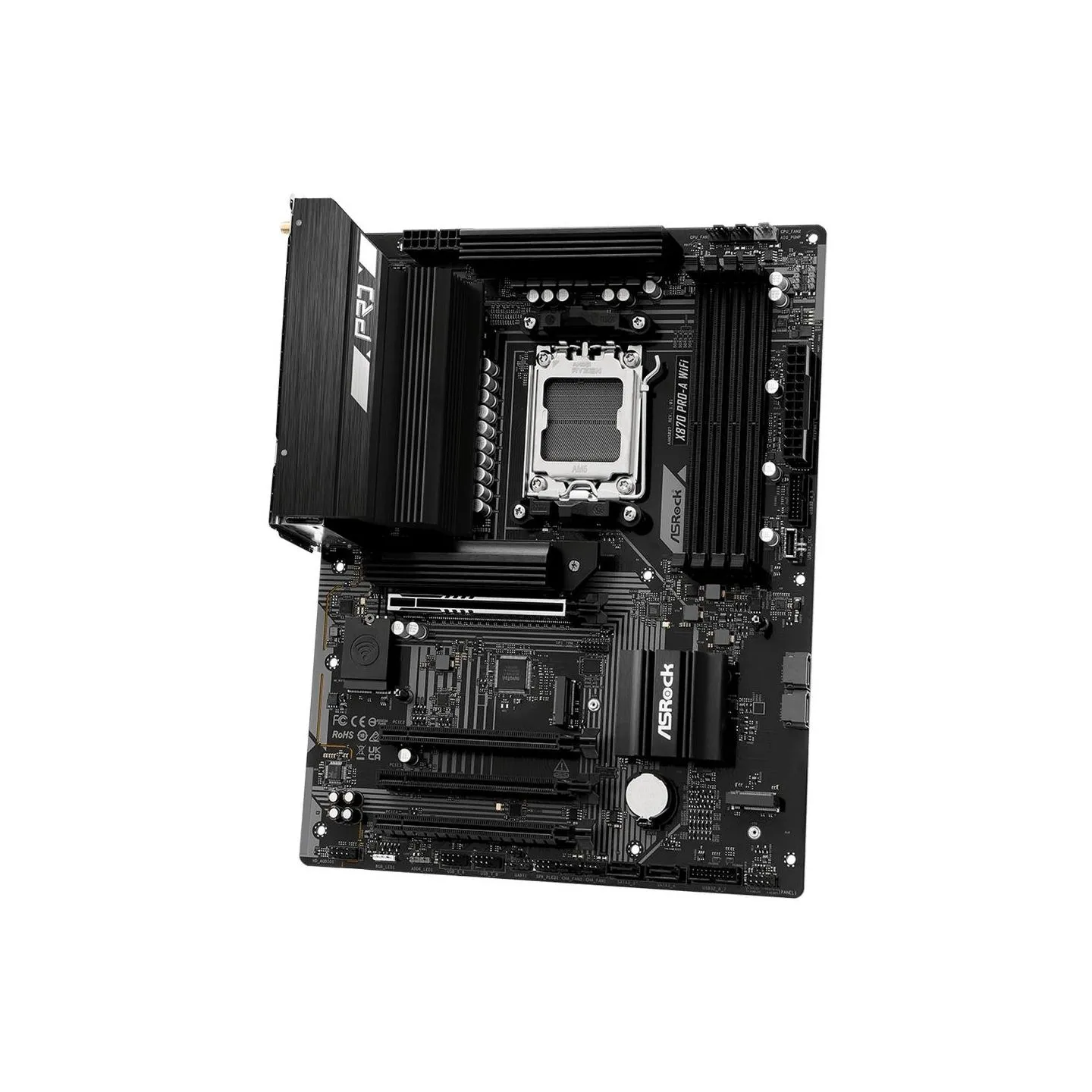 Asrock Mainboard|ASROCK|AMD X870|SAM5|ATX|Memory DDR5|Memory slots 4|X870PRO-AWIFI