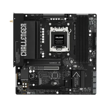 Asrock Mainboard|ASROCK|AMD B850|Socket AM5|micro ATX|RAM DDR5-SDRAM|4xSlots|Wi-Fi Yes|Bluetooth Yes|1xNumber of M.2 (M) slots|B