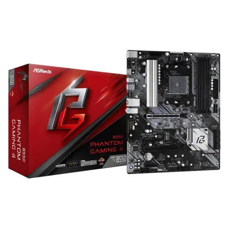 Asrock Mainboard|ASROCK|AMD B550|SAM4|ATX|2xPCI-Express 3.0 1x|1xPCI-Express 3.0 4x|2xM.2|1xPCI-Express 4.0 16x|Memory DDR4|Memo