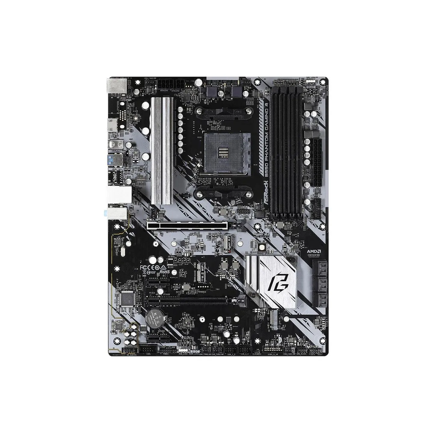 Asrock Mainboard|ASROCK|AMD B550|SAM4|ATX|2xPCI-Express 3.0 1x|1xPCI-Express 3.0 4x|2xM.2|1xPCI-Express 4.0 16x|Memory DDR4|Memo