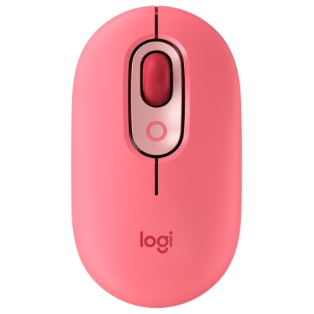 Logitech POP Mouse with emoji - ROSE - BT  - EMEA28i-935 - FY25,TERRA