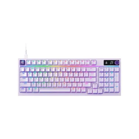 Logitech G316 X 98 Wired Gaming Keyboard - LILAC - US INT'L - USB - EMEA28i - 935 - TACTILE