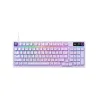 Logitech G316 X 98 Wired Gaming Keyboard - LILAC - US INT'L - USB - EMEA28i - 935 - TACTILE