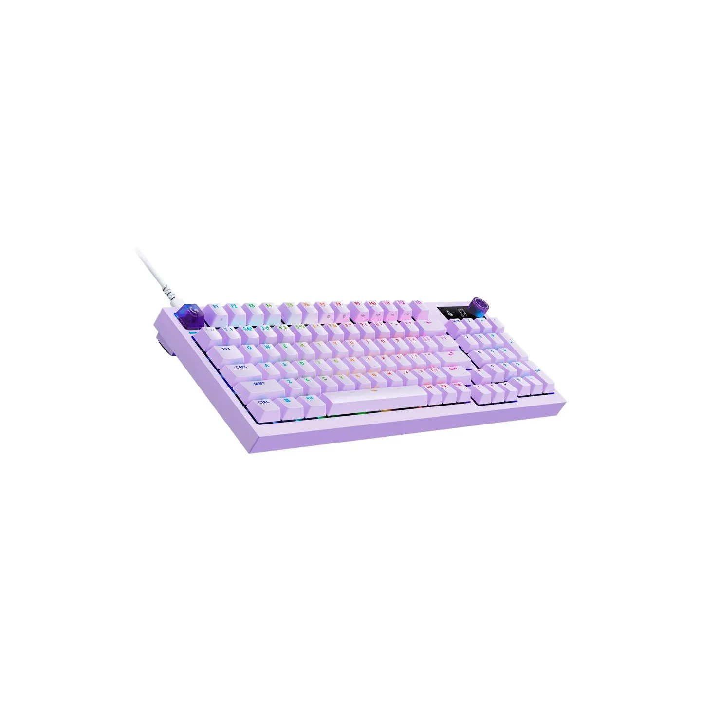 Logitech G316 X 98 Wired Gaming Keyboard - LILAC - US INT'L - USB - EMEA28i - 935 - TACTILE