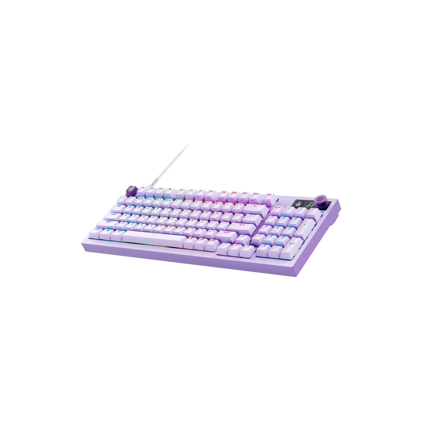 Logitech G316 X 98 Wired Gaming Keyboard - LILAC - US INT'L - USB - EMEA28i - 935 - TACTILE