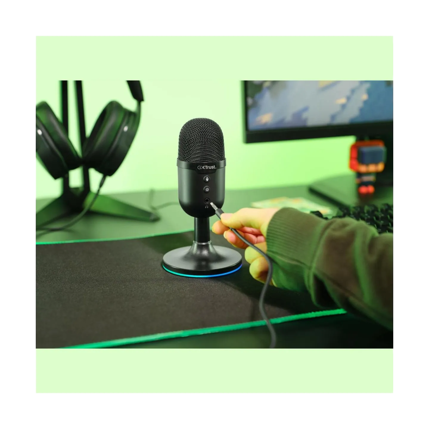 Trust MICROPHONE GXT234 YUNIX USB/BLK 25372 TRUST