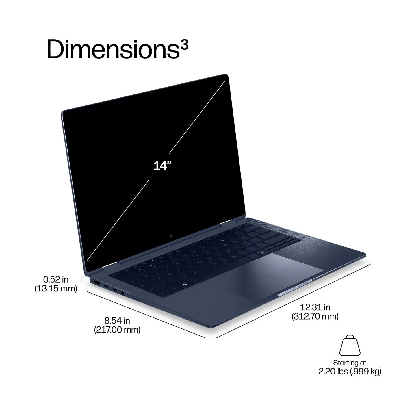 HP EliteBook X G2i 14 - Ultra 5-325, 32GB, 512GB SSD, 14 WUXGA 500-nit Touch AG, 5MP IR cam, 4G/5G Modem, FPR, Nordic backlit ke