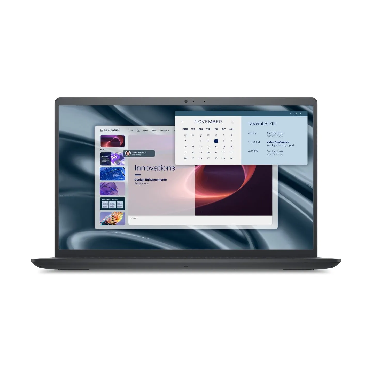 Dell Pro 15 Essential PV15255/ AMD Ryzen 5 7520U/ 8GB/ 512GB SSD/ 15.6" FHD/ WLAN + BT/ US Kb/ W11 Pro/ Carbon Black/ 3yrs Prosu