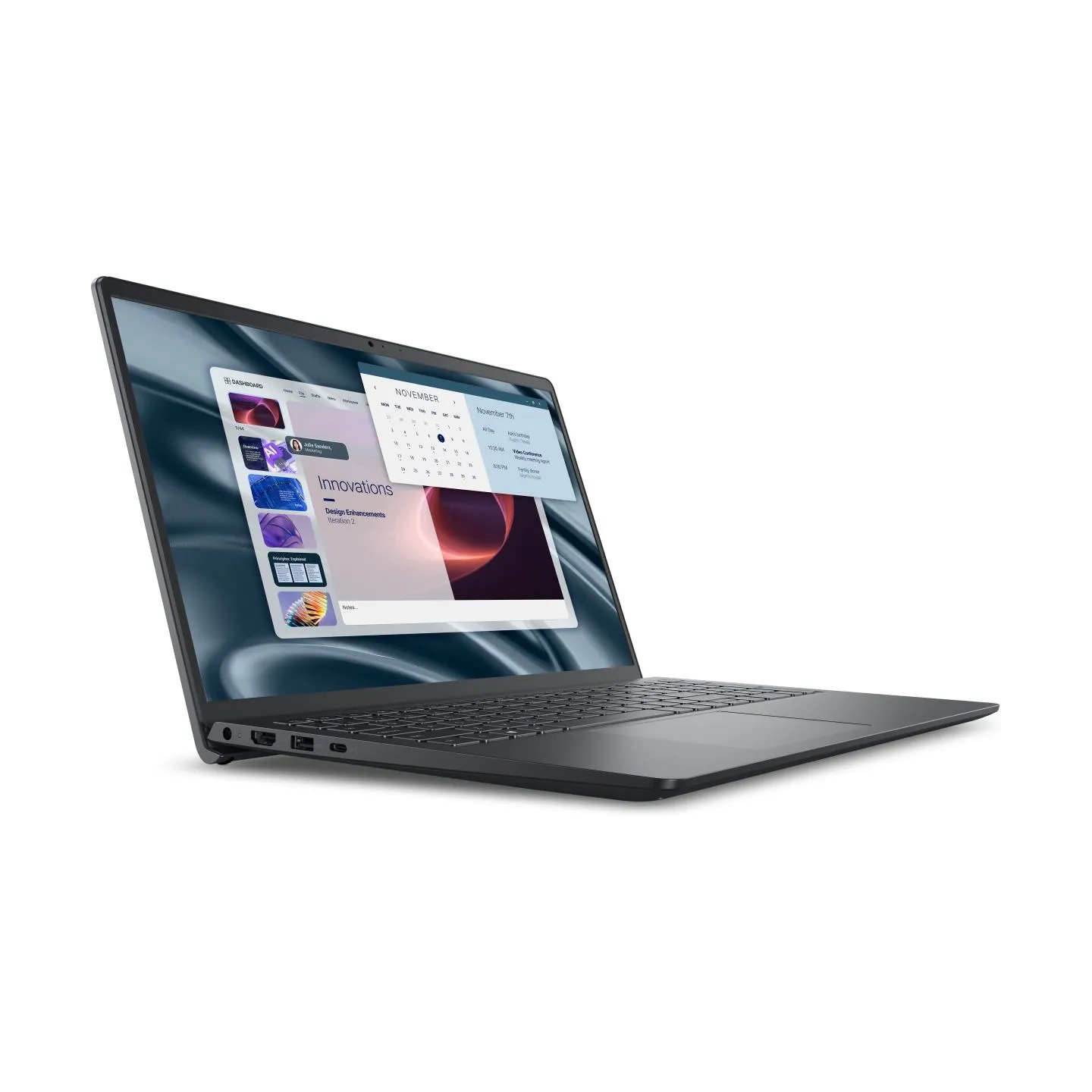 Dell Pro 15 Essential PV15255/ AMD Ryzen 5 7520U/ 8GB/ 512GB SSD/ 15.6" FHD/ WLAN + BT/ US Kb/ W11 Pro/ Carbon Black/ 3yrs Prosu