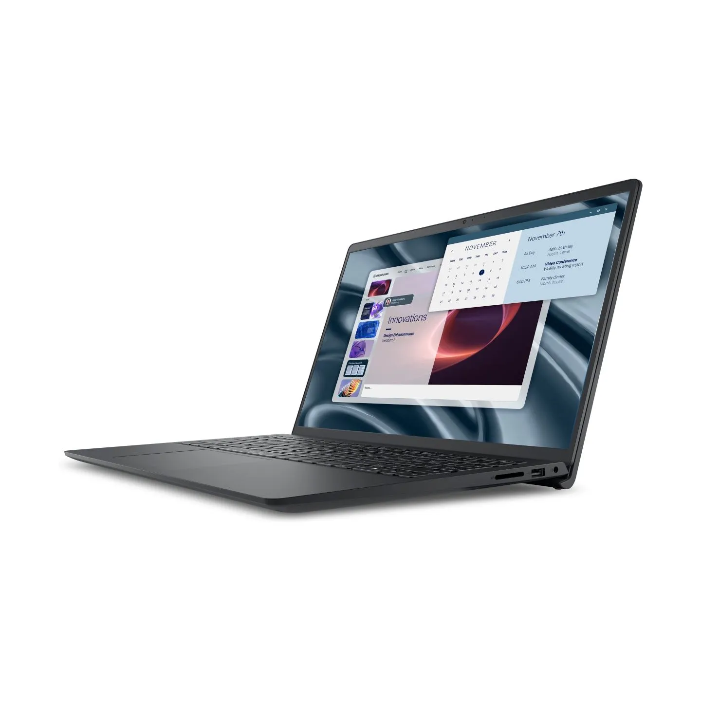 Dell Pro 15 Essential PV15255/ AMD Ryzen 5 7520U/ 8GB/ 512GB SSD/ 15.6" FHD/ WLAN + BT/ US Kb/ W11 Pro/ Carbon Black/ 3yrs Prosu