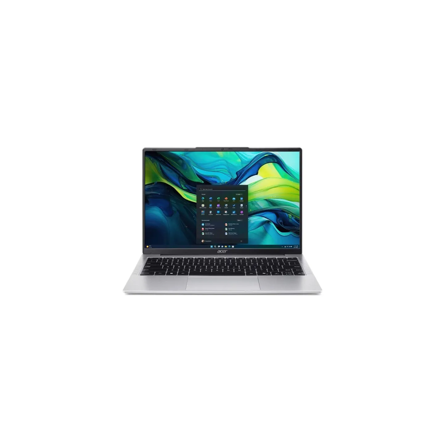 Acer Aspire Lite 14 AL14-44P | Light Silver | 14.5 " | WUXGA | 1920 x 1200 pixels | AMD Ryzen 5 | 7430U | 8 GB | DDR4 SDRAM | So