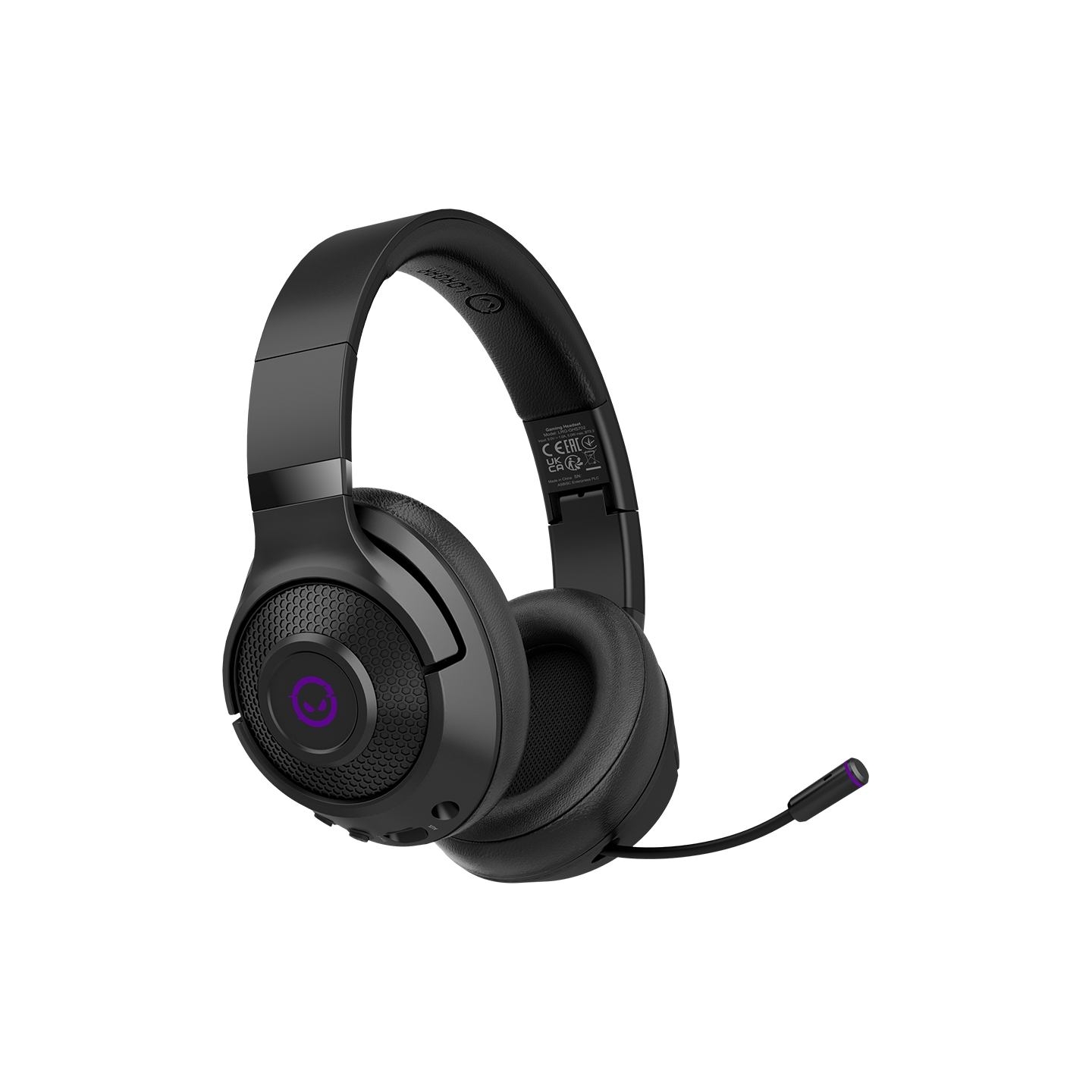 Lorgar Noah 702, Wireless Gaming Headset, black