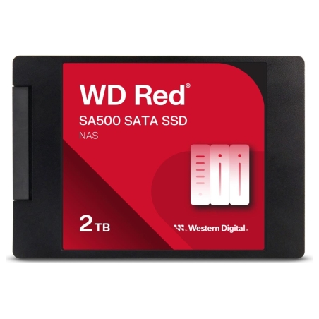 Sandisk SSD|SANDISK|Red SA500|POWERED BY SANDISK|2000 GB|Serial ATA|Write speed 520 MB/s|Read speed 560 MB/s|2.5"|1300xTBW ratin
