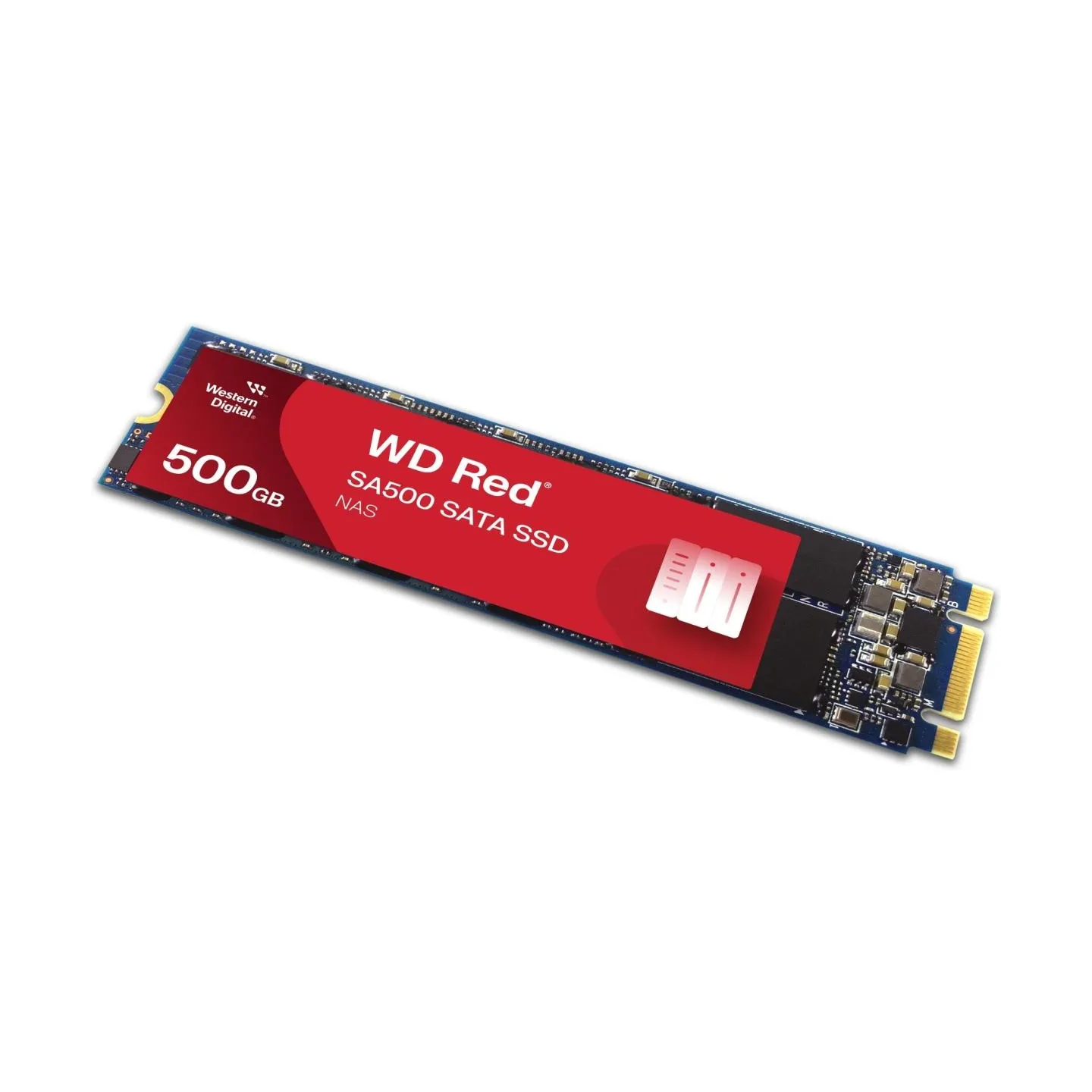 Sandisk SSD|SANDISK|350xTBW rating|MTBF 1750000 h|Read speed 560 MB/s|Write speed 530 MB/s|Serial ATA III|M.2|500 GB|POWERED BY 