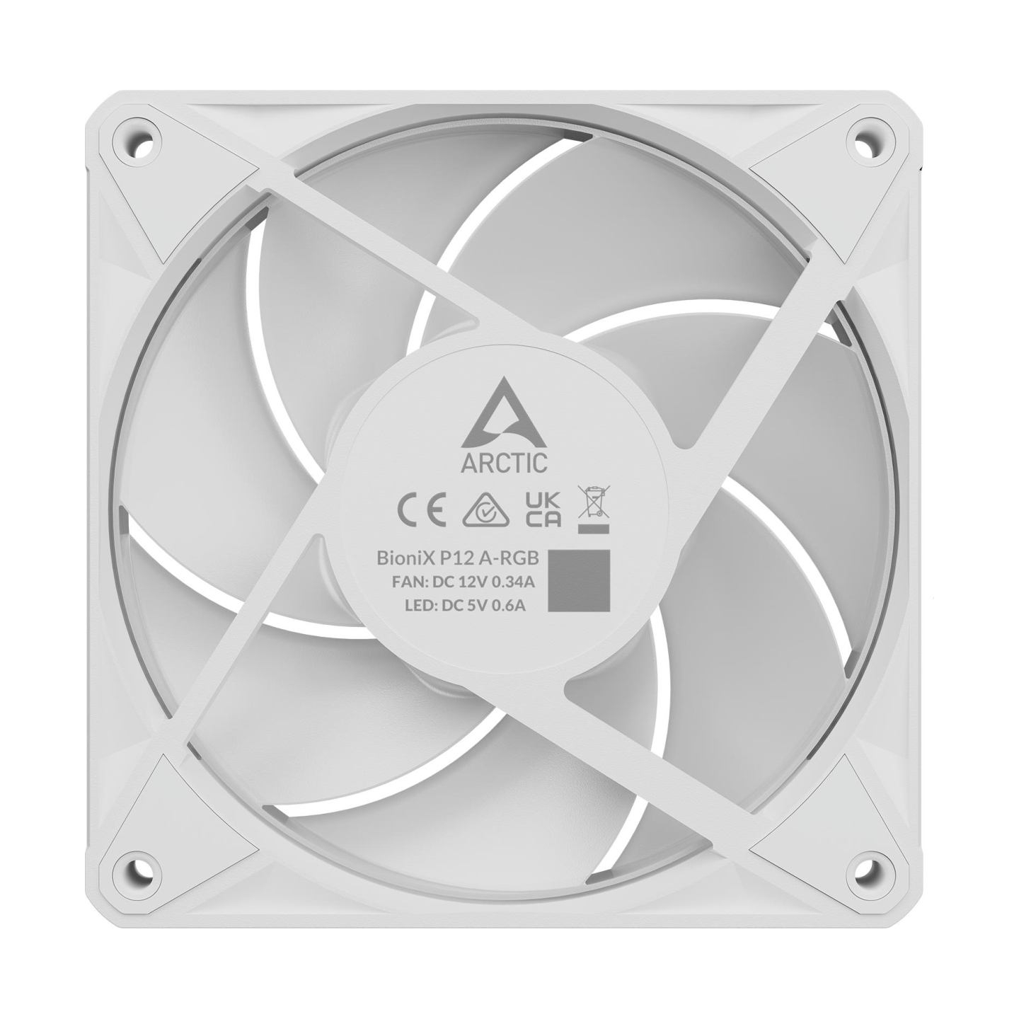 Arctic CASE FAN 120MM BIONIX P12 ARGB/WHT ACFAN00336A ARCTIC