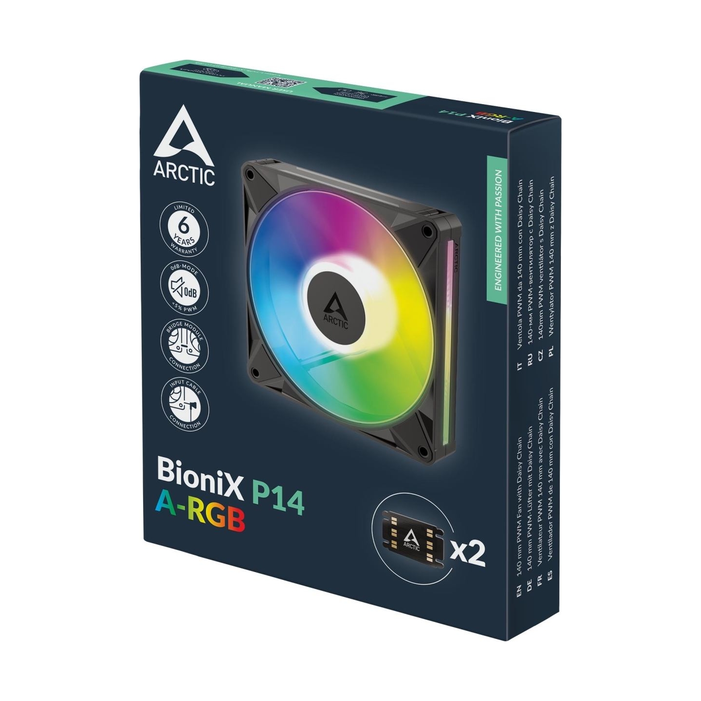 Arctic CASE FAN 140MM BIONIX P14 ARGB/ACFAN00339A ARCTIC
