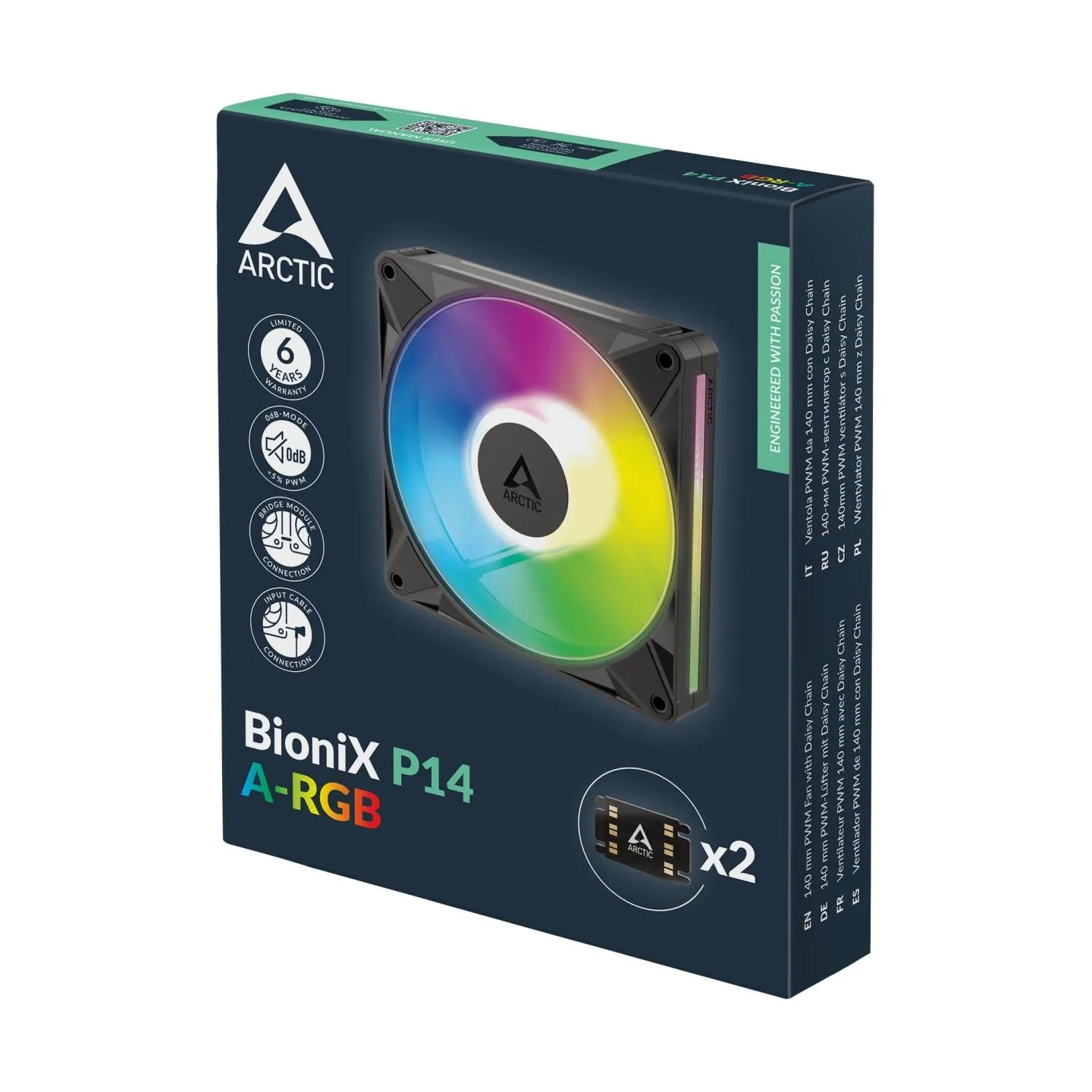 Arctic CASE FAN 140MM BIONIX P14 ARGB/ACFAN00339A ARCTIC