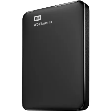 WD External HDD|WESTERN DIGITAL|Elements Portable|4TB|USB 3.0|Colour Black|WDBU6Y0040BBK-WESN