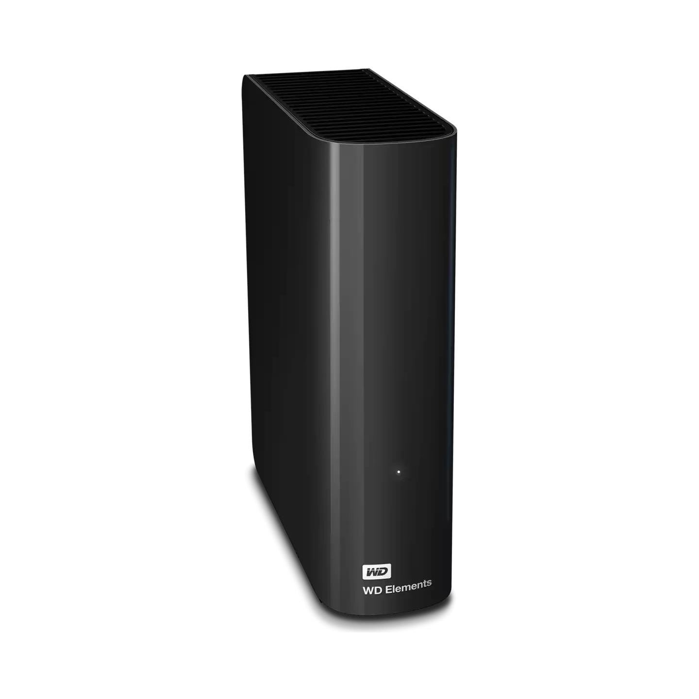 WD External HDD|WESTERN DIGITAL|Elements Desktop|WDBWLG0240HBK-EESN|24TB|USB 3.2|Drives 1|Black|WDBWLG0240HBK-EESN