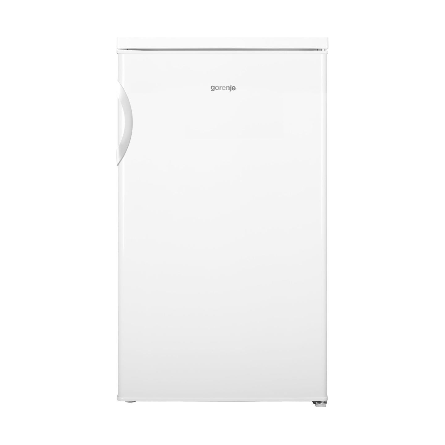 Gorenje | Refrigerator | RB492PW | Energy efficiency class E | Free standing | Larder | Height 84.5 cm | Fridge net capacity 107