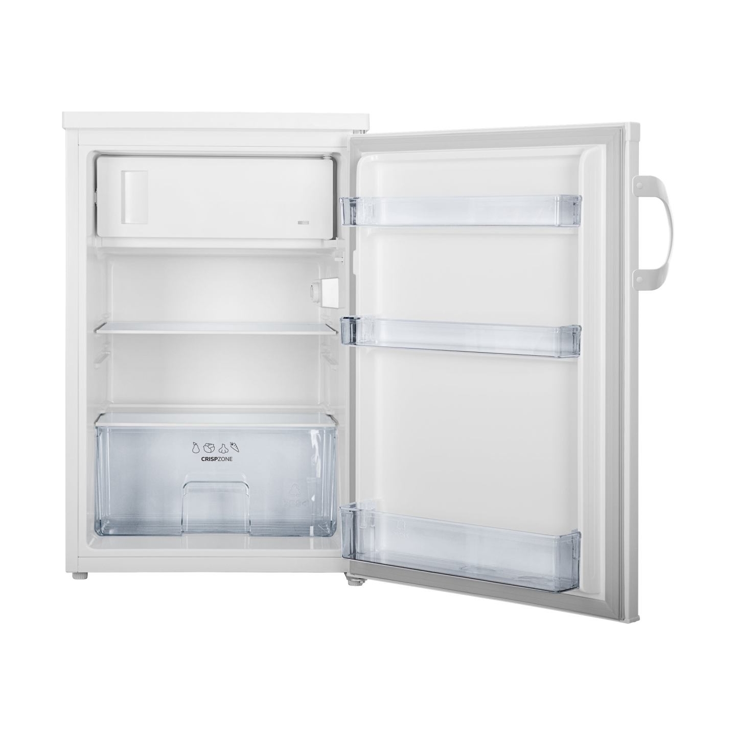 Gorenje | Refrigerator | RB492PW | Energy efficiency class E | Free standing | Larder | Height 84.5 cm | Fridge net capacity 107