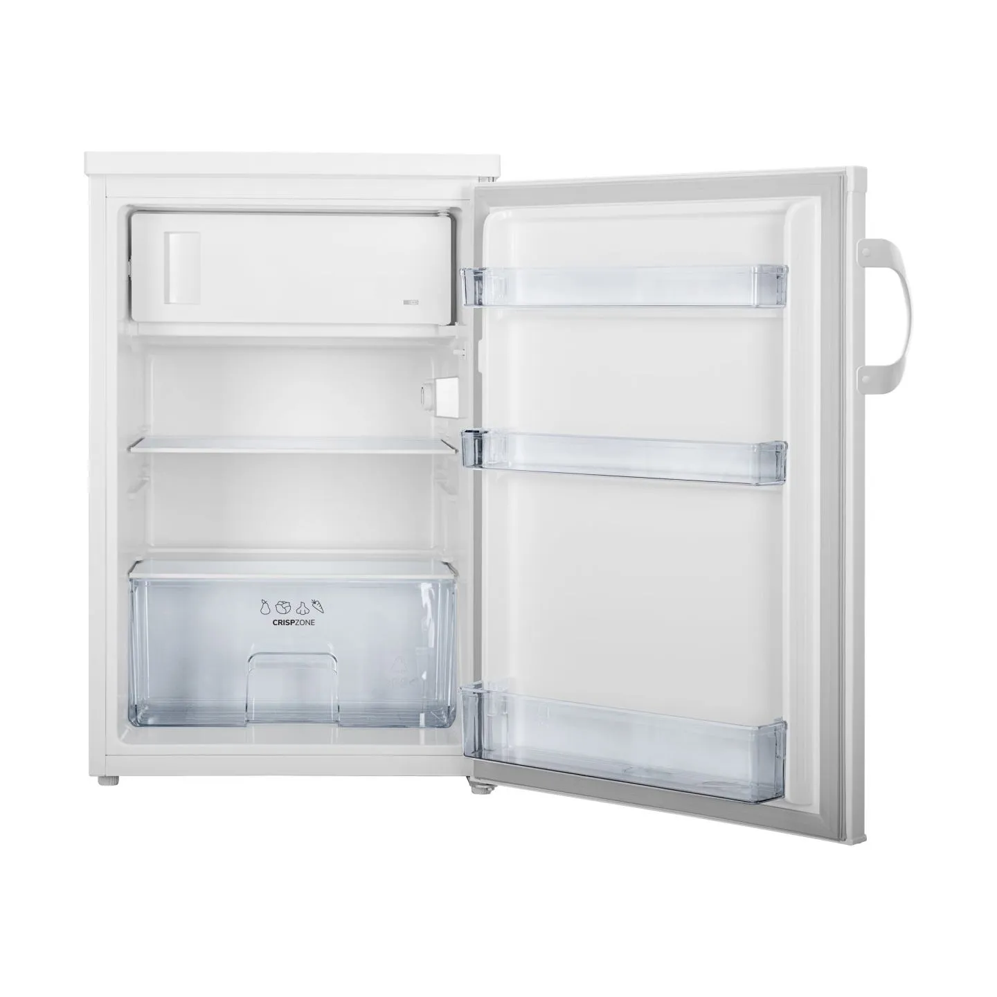 Gorenje | Refrigerator | RB492PW | Energy efficiency class E | Free standing | Larder | Height 84.5 cm | Fridge net capacity 107