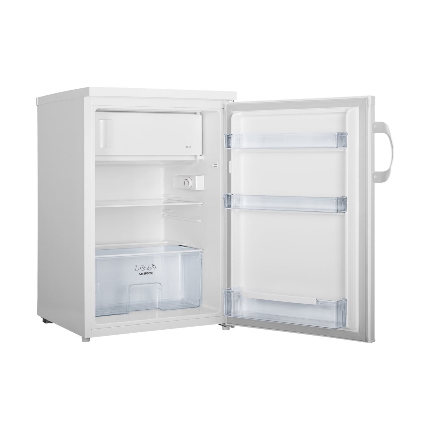 Gorenje | Refrigerator | RB492PW | Energy efficiency class E | Free standing | Larder | Height 84.5 cm | Fridge net capacity 107