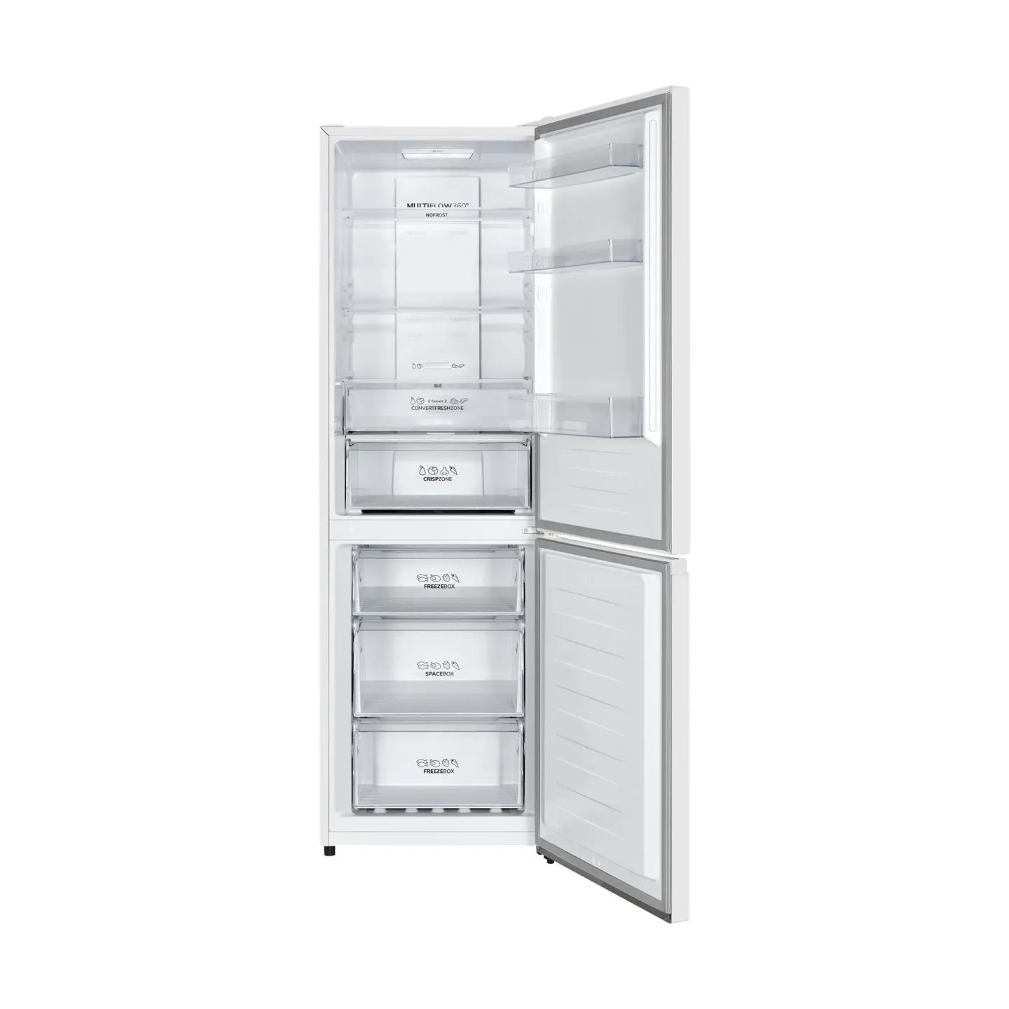 Gorenje N619EAW4 | Energy efficiency class E | Free standing | Combi | Height 186 cm | No Frost system | Fridge net capacity 207