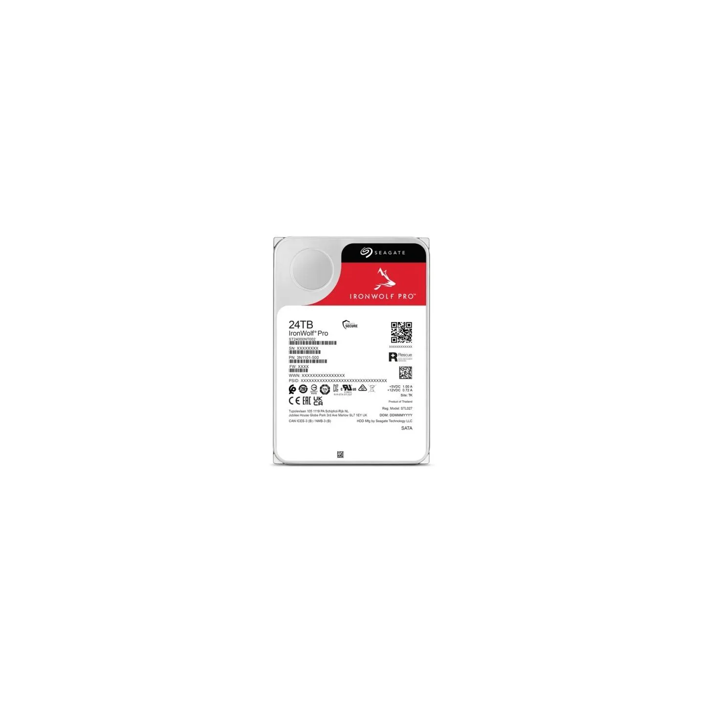 Seagate IronWolf Pro 24TB 3,5 SATA ST24000NT002