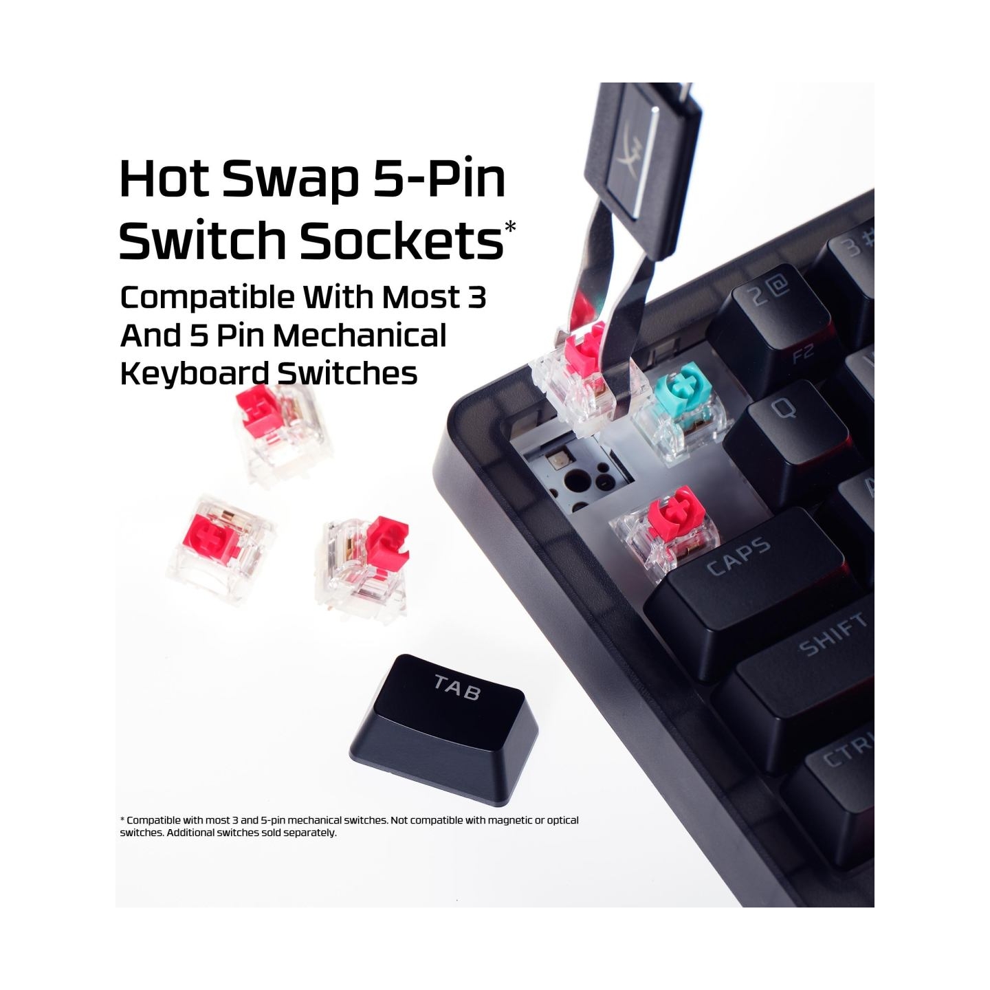 Hyperx Keyboard gaming Origins 2 65 - B4QS3AA#ABA